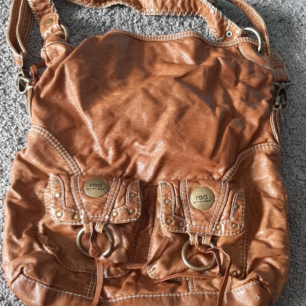 Red by marc ecko bag